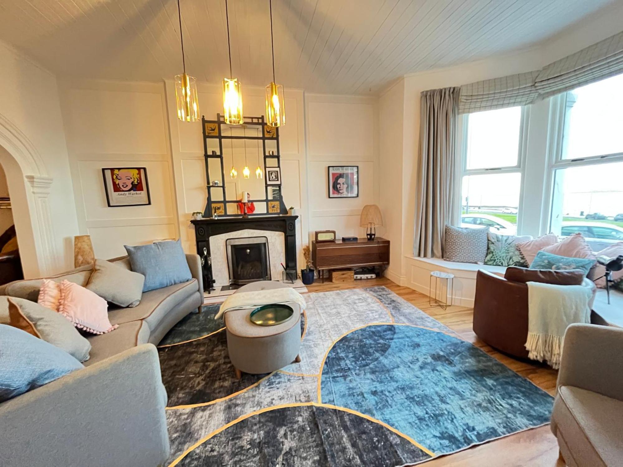 Stunning 3 Bed Seafront Mansion Building Sleeps 6 Adults Or 8 With Kids Portrush Exterior foto